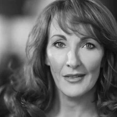 Kate Graham as Tanya, MAMMA MIA! London Cast