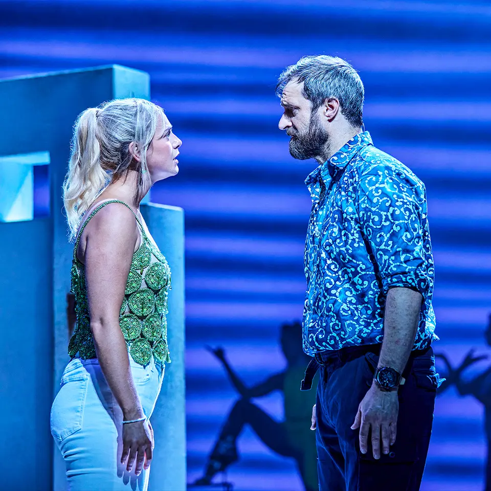 MAMMA MIA! London 2025 - 2026 cast. Photography by Brinkhoff/Mögenburg